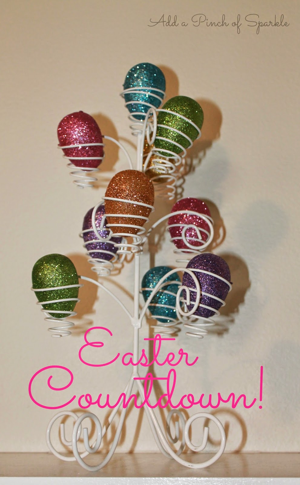 Add A Pinch Of Sparkle Easter Countdown
