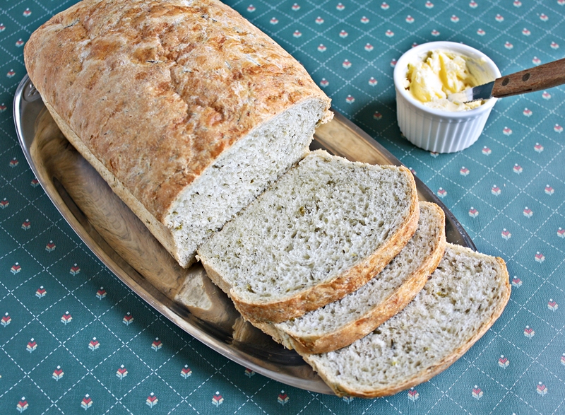 Versatile Vegetarian Kitchen Spicy Dill Bread