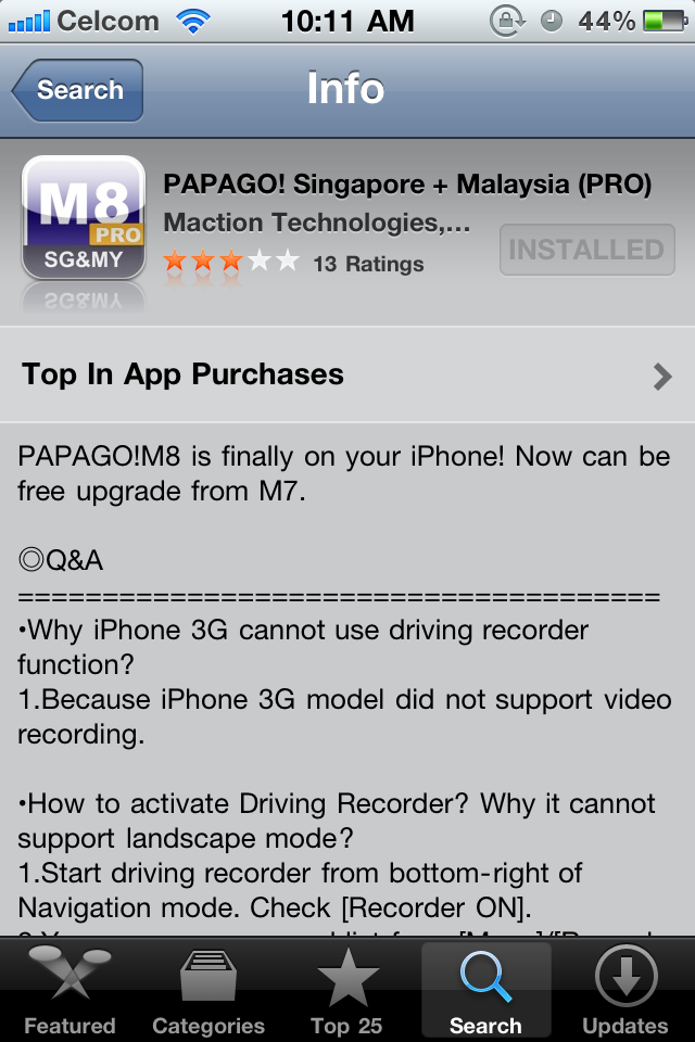 Papago M8 Apk Free Download