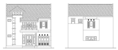 kumpulan desain rumah, berkebun: denah rumah 2 lantai