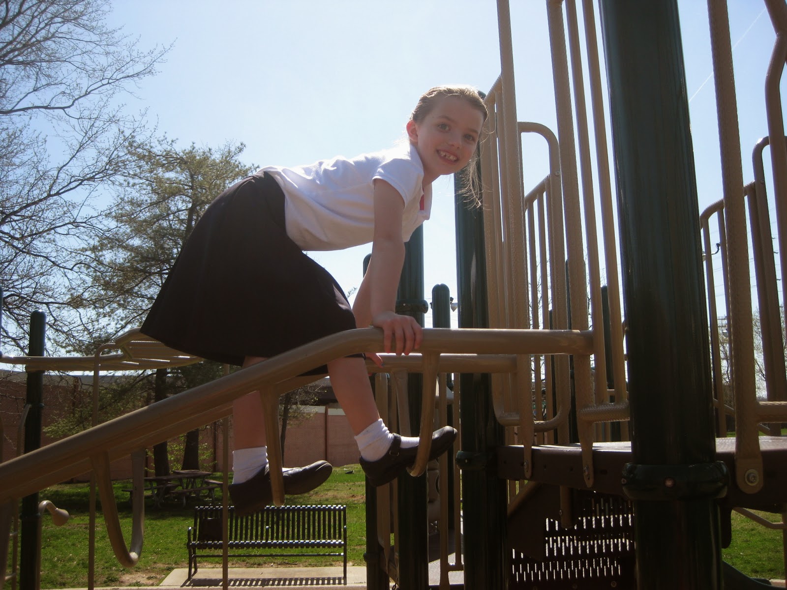 Uniform Mom Schoolbelles Side Pleat Skort, a Review