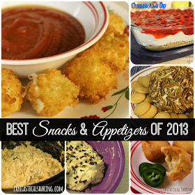 Best Snacks & Appetizers of 2013 | Fantastical Sharing of Recipes #snacks #appetizers