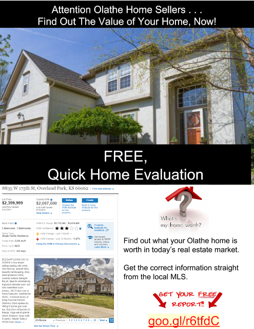 Find out the value of your home in Olathe