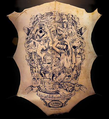 Tatto Picture on Rea Visual  Chaos Crew Tattoo  The Tattooed Poster