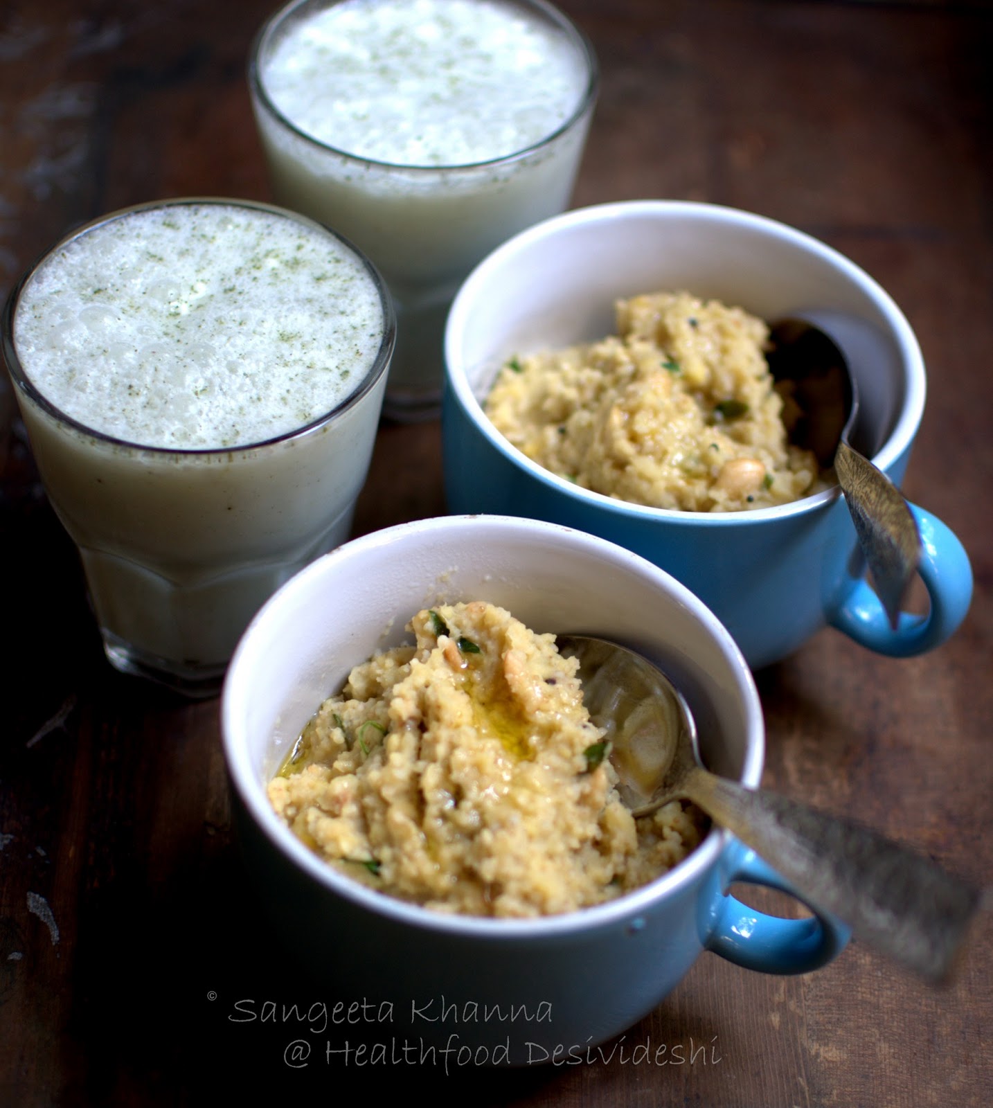 mixed millets pongal a savory cereal breakfast recipe...