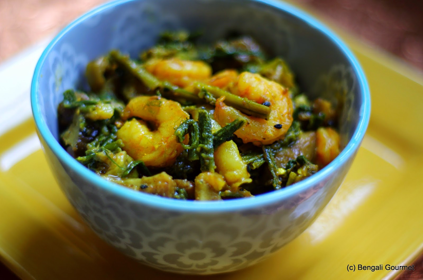 The Bengali Gourmet's Blog A Bengali Recipe for Garlic Chives