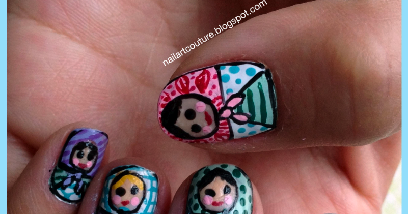 10. Russian folk art nail design - wide 9