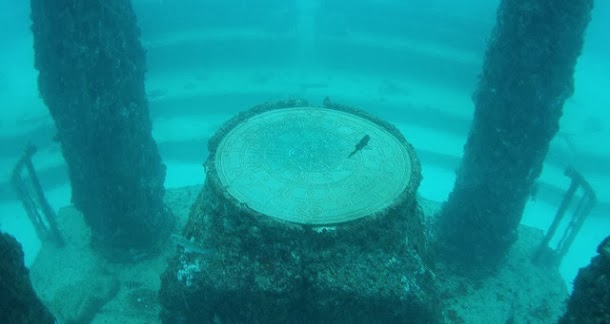 Cemitério subaquático faz lembrar as ruínas da Atlântida (fotos e video)