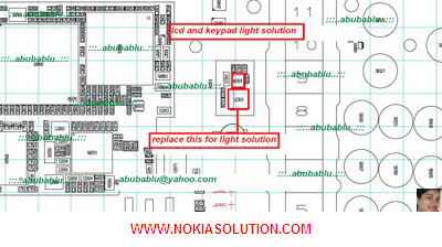 حل مشكلة اضاءة الشاشة والكيباد نوكيا X1-01 Nokia+X1-01+lcd+and+keypad+light+solution