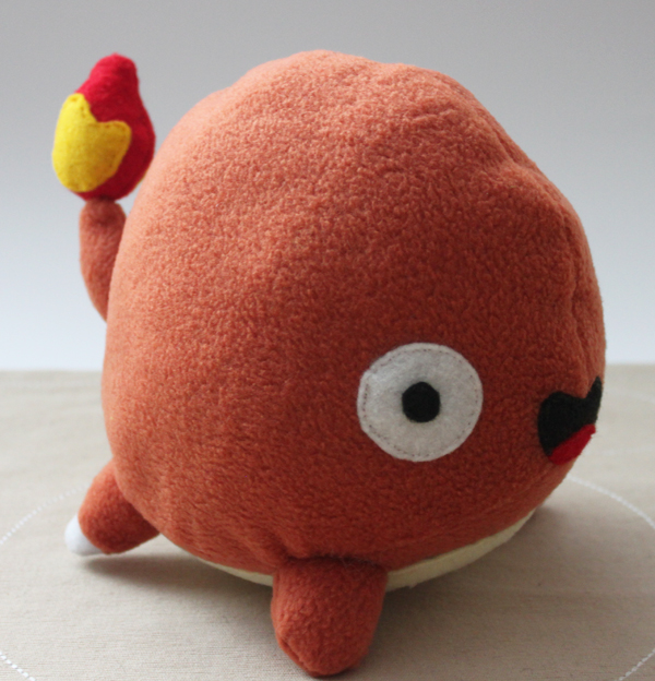 derpy charmander plush