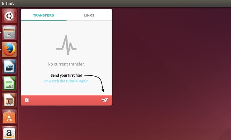 Infinit in Ubuntu Infinit in Ubuntu