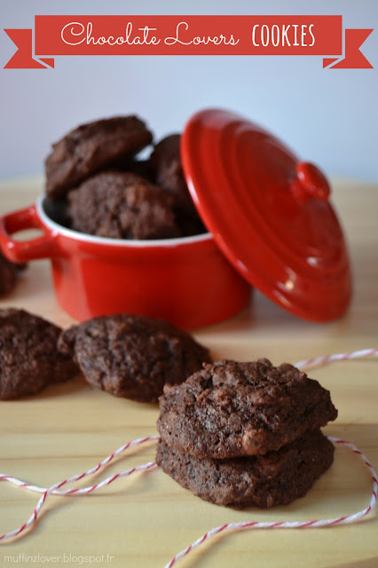 Recette cookies aux 2 chocolats - muffinzlover.blogspot.fr