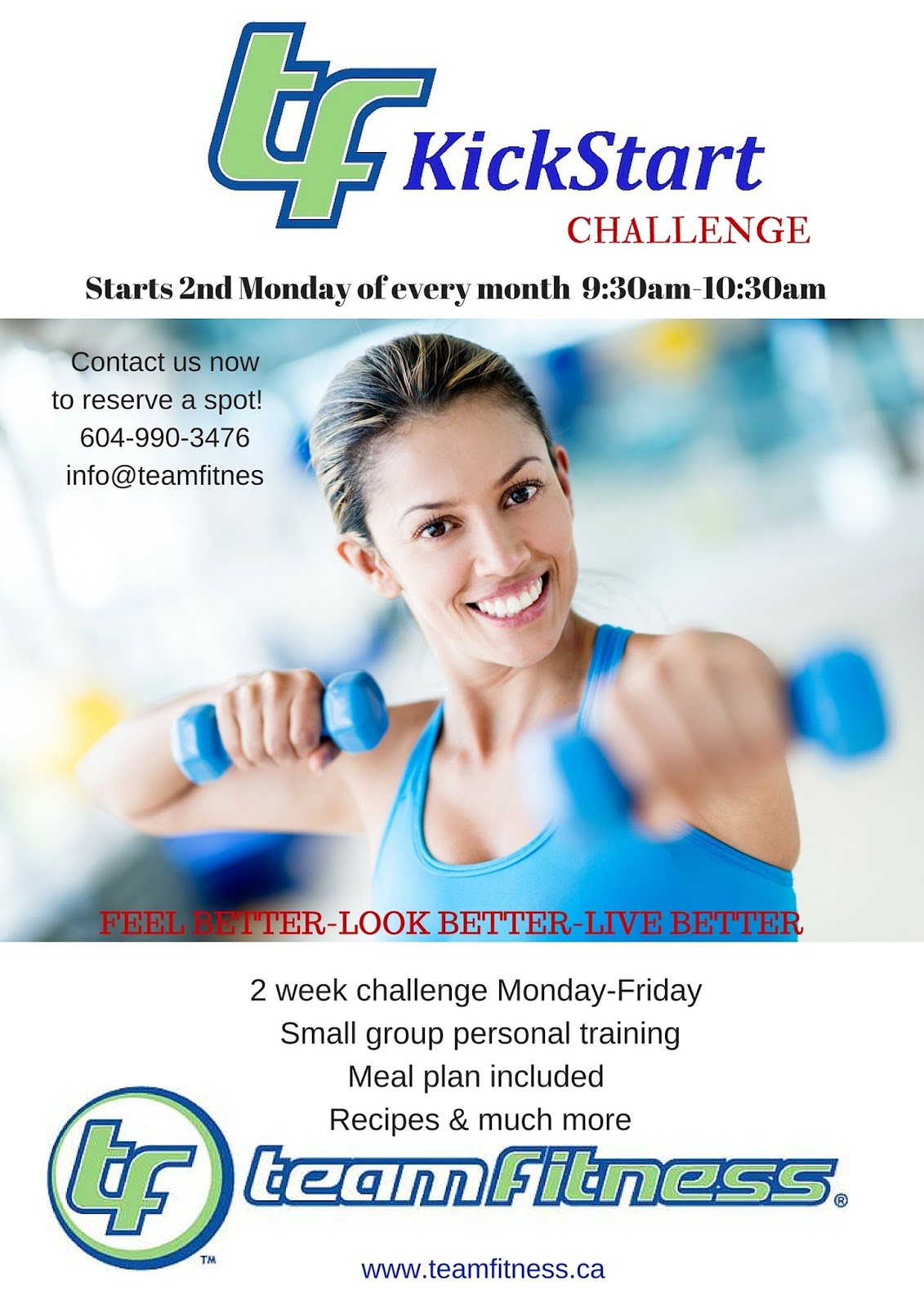 team fitness blog