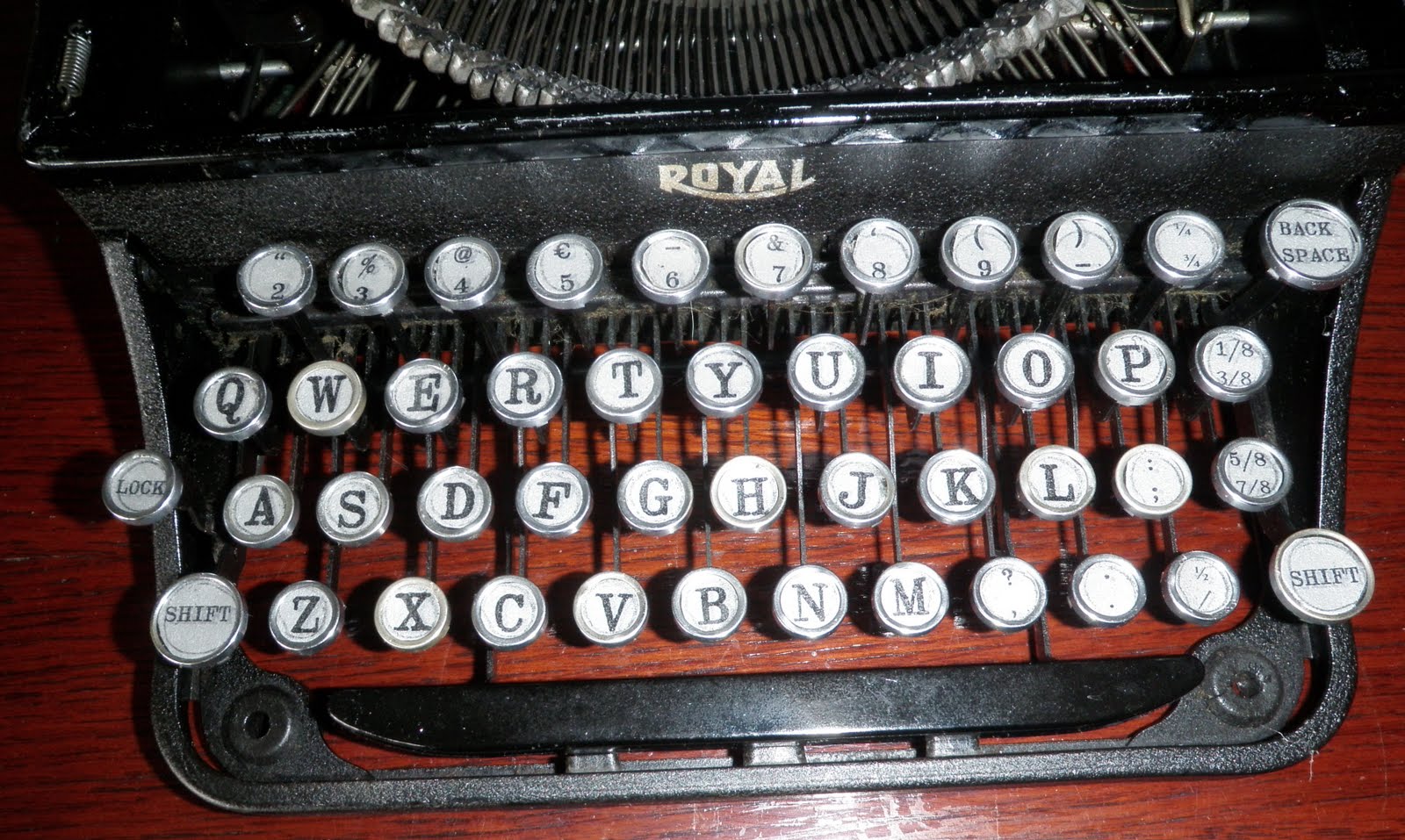 oz.Typewriter Typewriter Keyboard Makeover