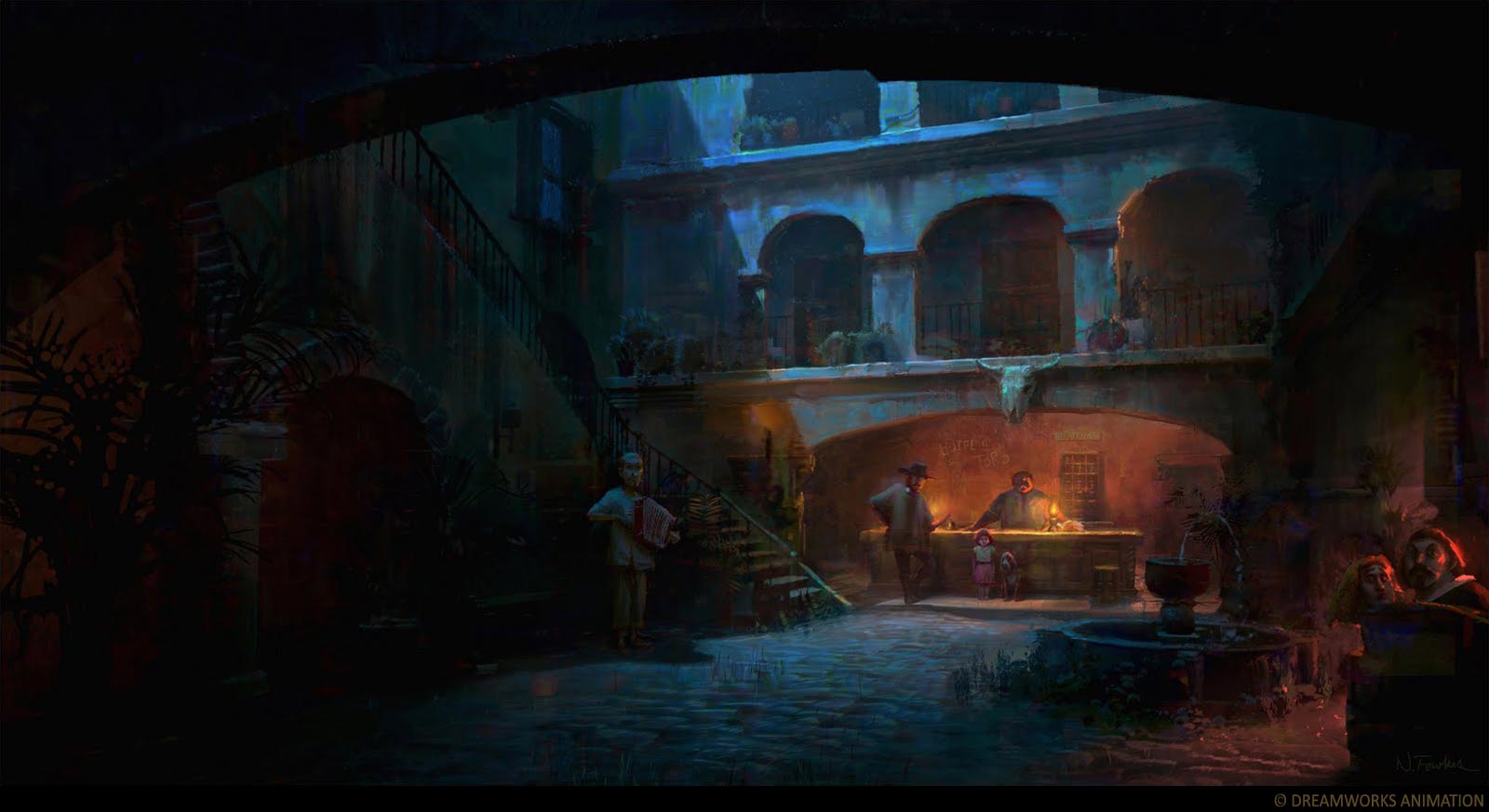 Living Lines Library Puss in Boots (2011) Color Keys