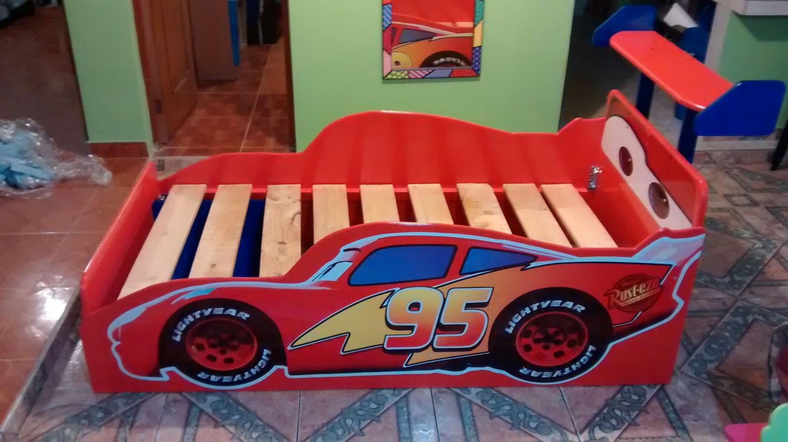 GALERIA ARTE Y DISEÑO & MADEKIDS: CAMA INFANTIL CARS RAYO GALERIA ARTE Y DISEÑO & MADEKIDS: CAMA INFANTIL CARS RAYO