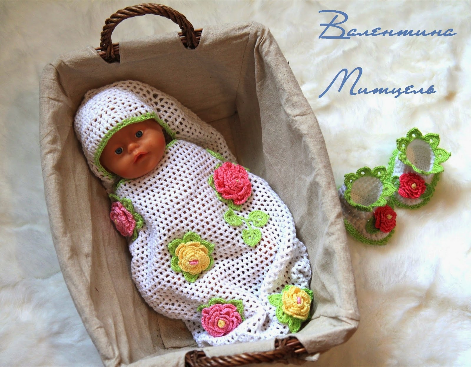 Конверт для новорожденного спицами. Подробный мастер-класс 36 Конверт для новорожденного спицами. Подробный мастер-класс 92