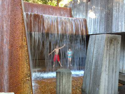 Keller Fountain in Portland, Oregon
