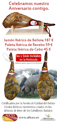 mejor precio jamon iberico de bellota extremadura