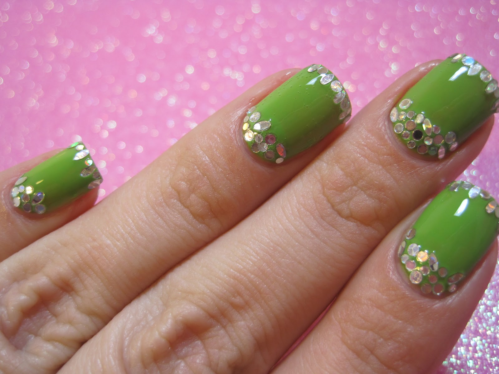 Sparkly Vernis Glitter Week Round and Drop Shaped Glitter