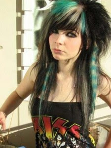 EMO Hairstyle Multi Color