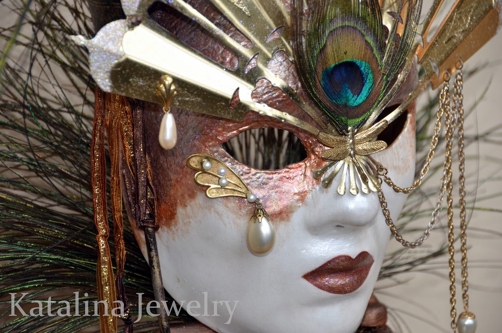 Katalina Jewelry Masquerade Mask