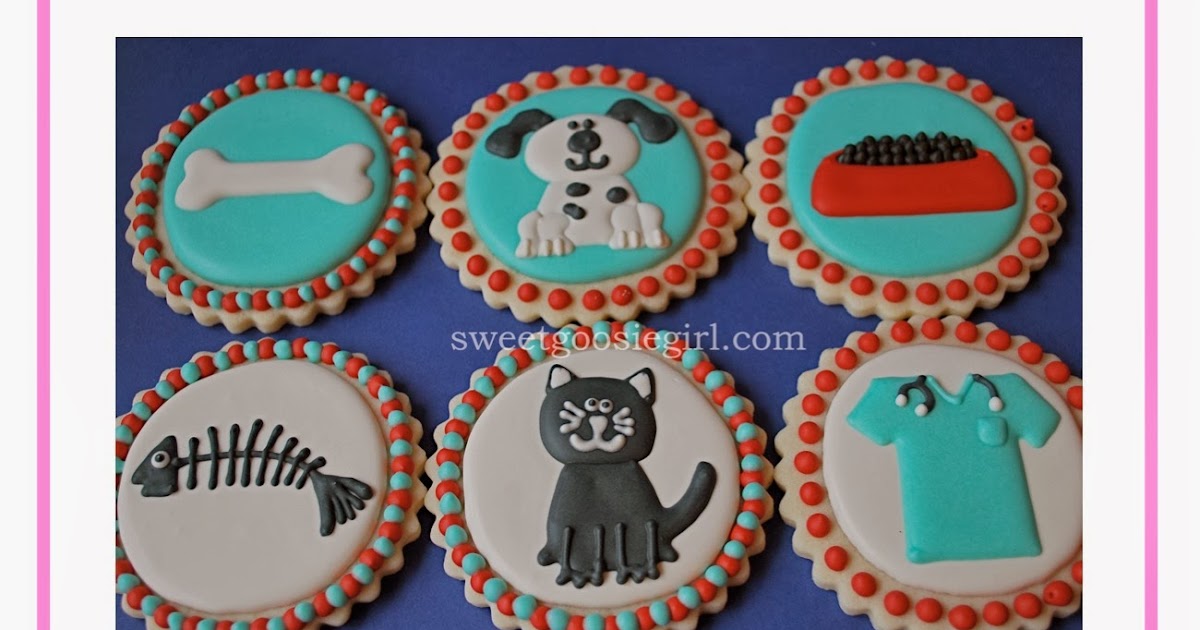 Sweet Goosie Girl Cookies For A Vet