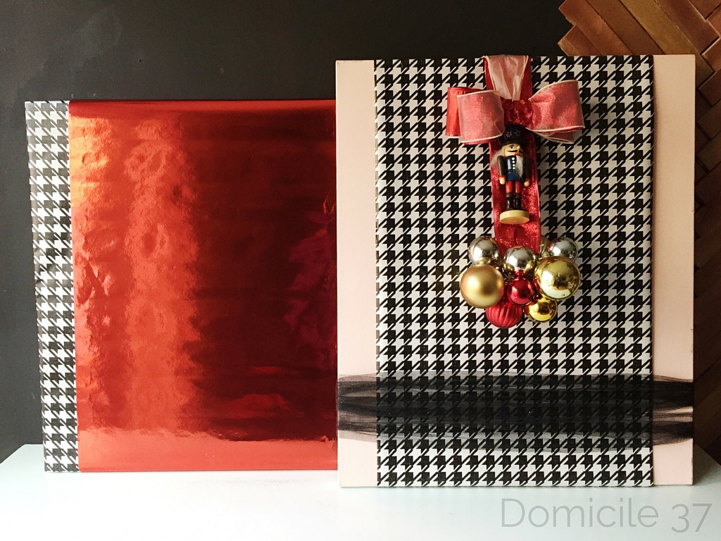 DIY Wrapping Paper Art 