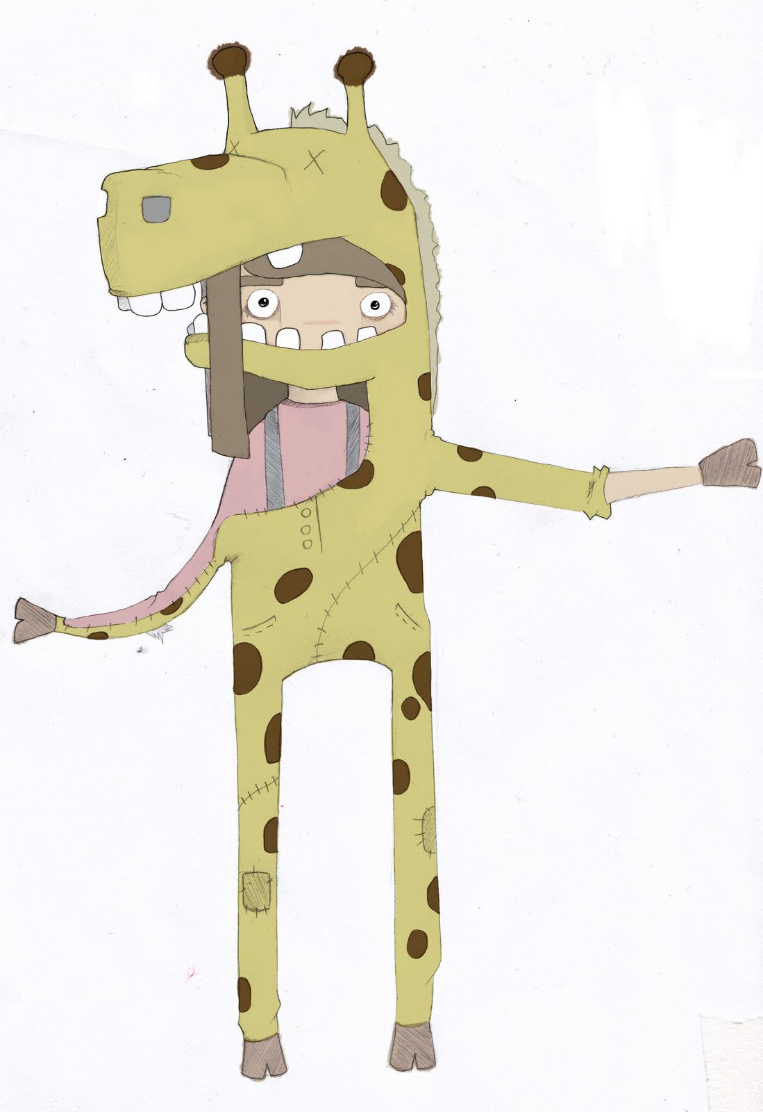 REFLECTIONS: Giraffe Girl