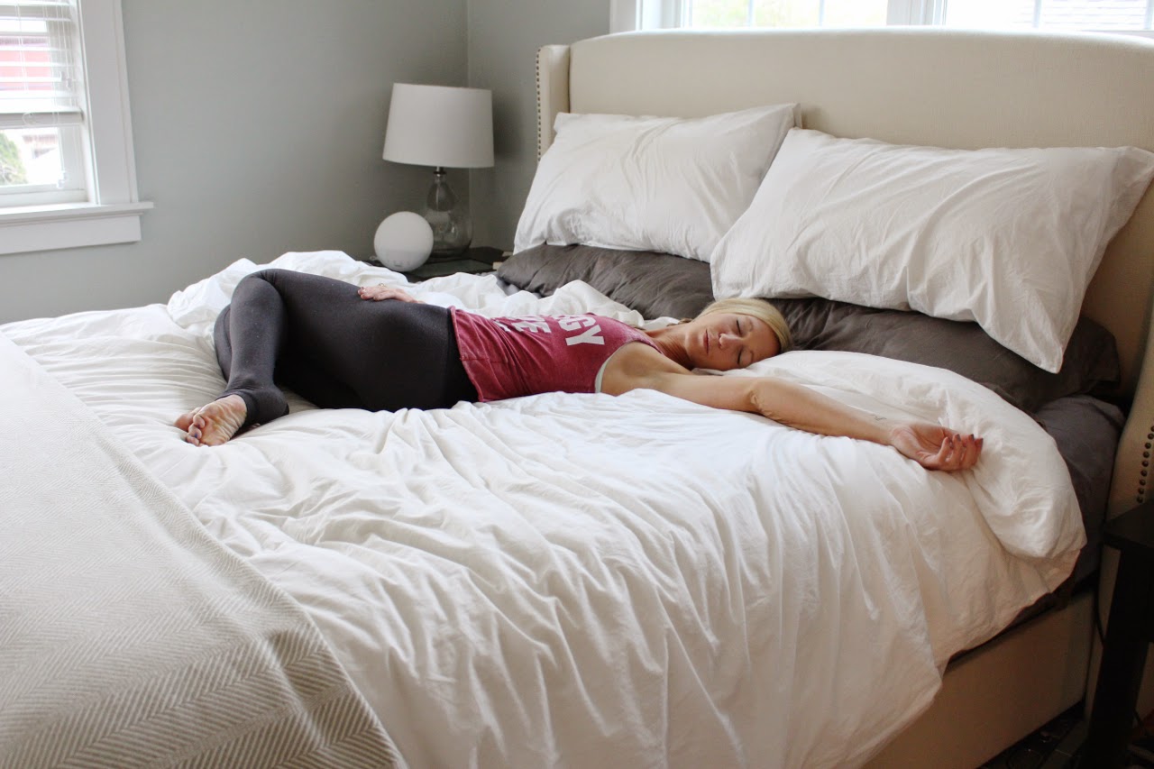 8 Morning Yoga Poses to Do in Bed