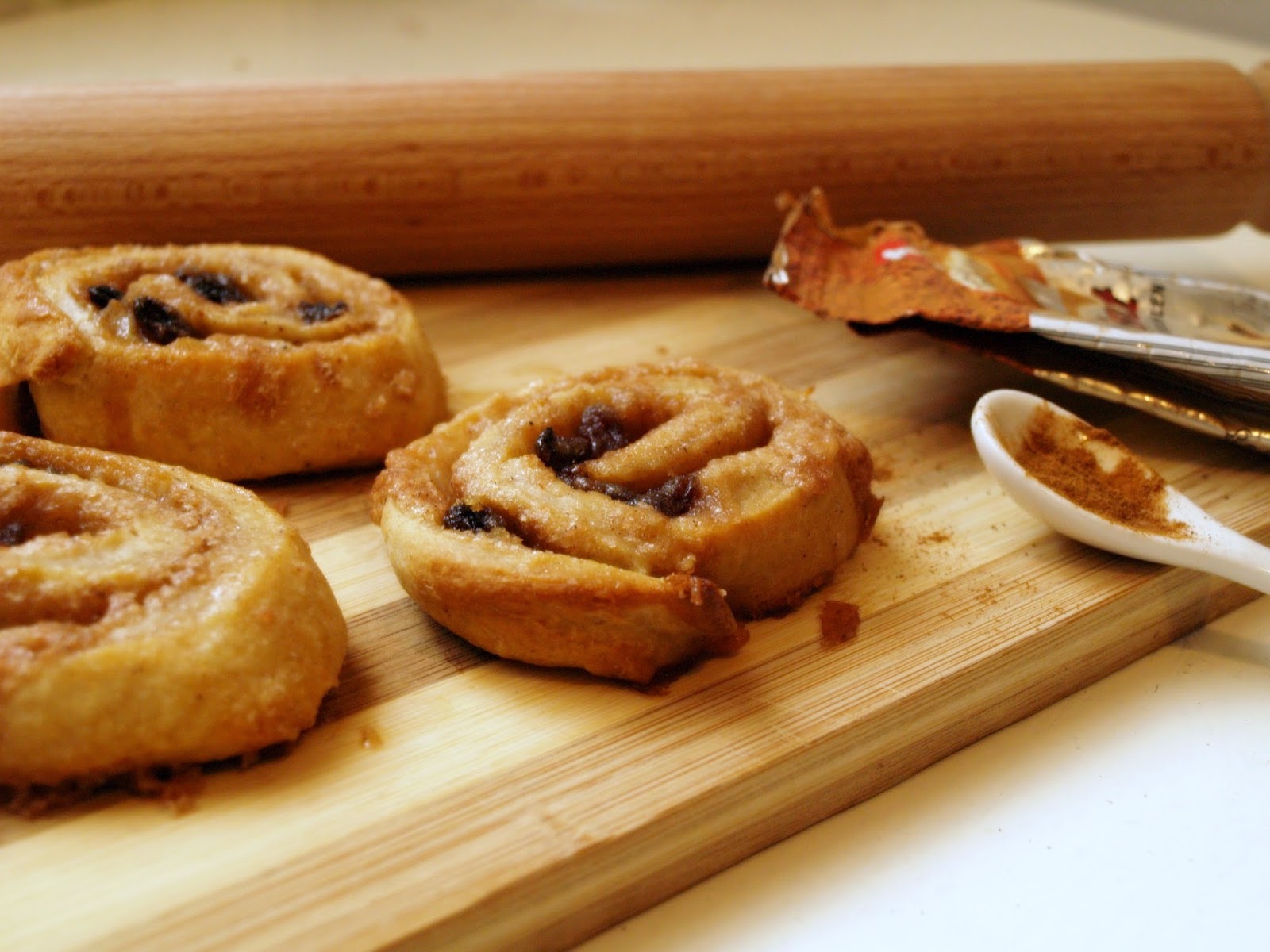 Forgot egg in cinnamon rolls