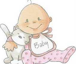 Bebes en rosa para imprimir