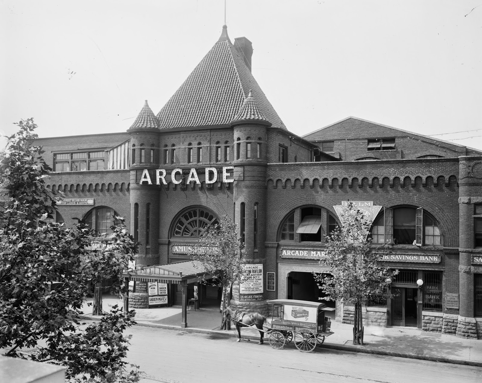 The Arcade In Columbia Heights Washington S Madison Square Garden