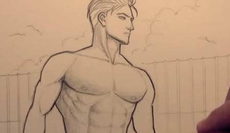 How to Draw Chest Muscles