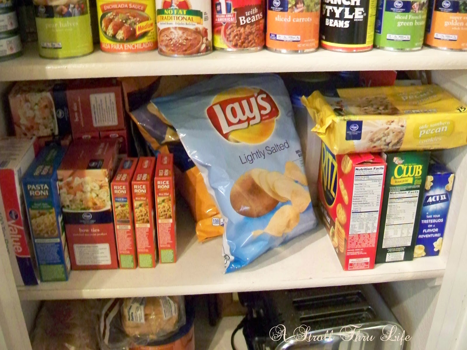 A Stroll Thru Life I Love A Clean Organized Pantry & Fridge