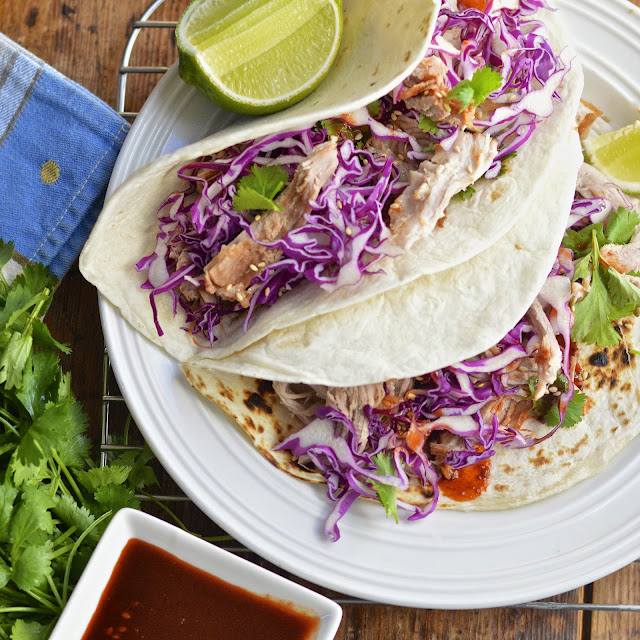 Korean Tacos with Pulled Pork Virtually Homemade Korean Tacos with