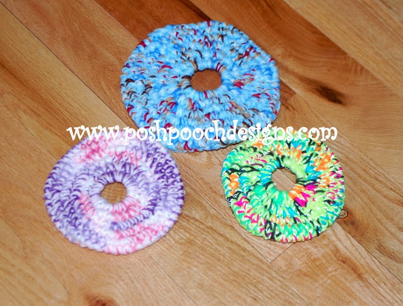 Posh Pooch Designs Dog Clothes: Frisbee Dog Toy Crochet Pattern