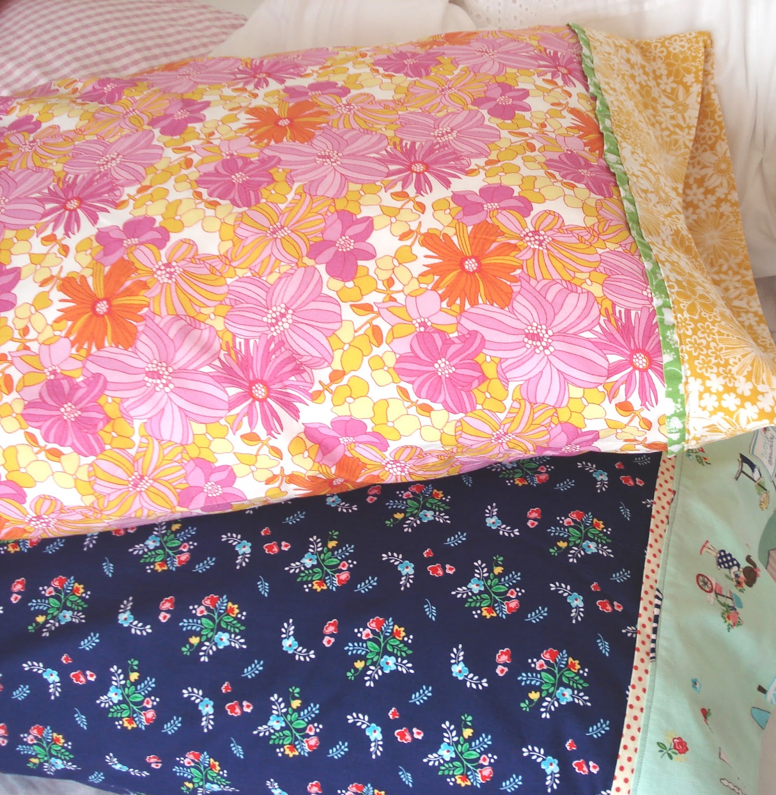 The Floral Suitcase pretty pillowcases
