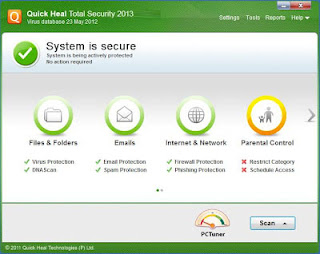 Quick Heal Total Security 2013 Full With Crack