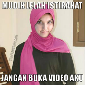 Lelah ya istirahat