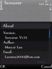 Sorcerer v1.75 S60v3 S60v5 S^3 SymbianOS9x Unsigned {GameCheater for SymbianOS9.x phones}  Iam+a+legend1