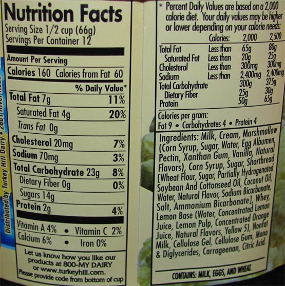 On Second Scoop Ice Cream Reviews Turkey Hill Southern Lemon Pie Ice