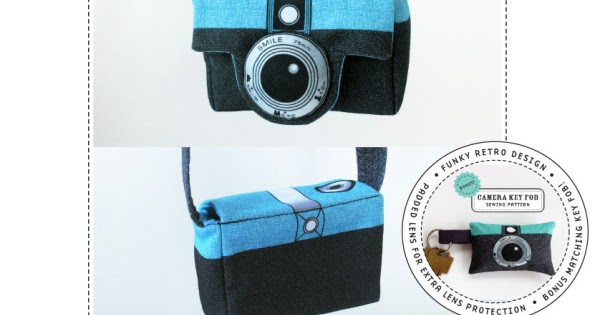 funky camera bolsas