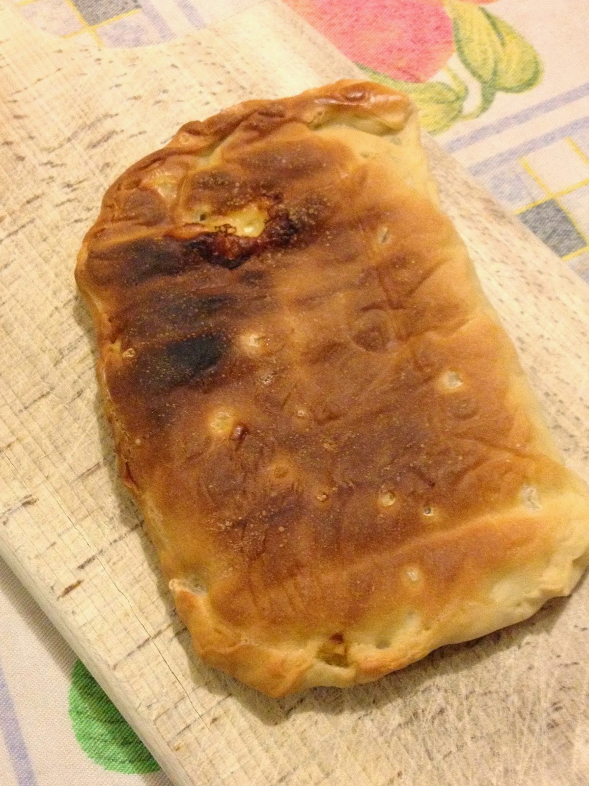 Calzone puntarelle e ricotta