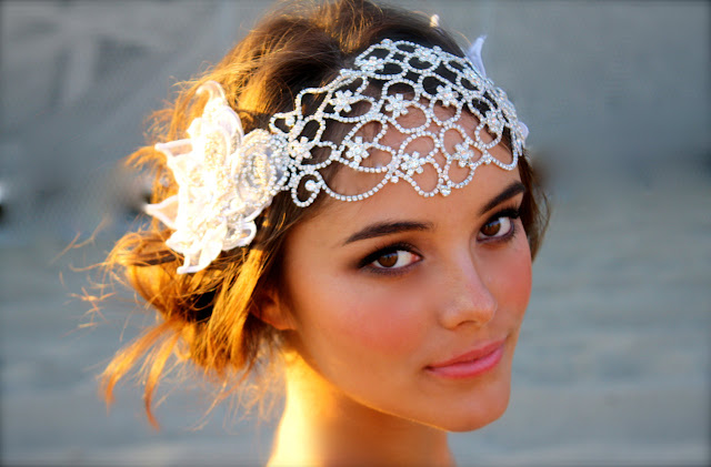 1920s Style Wedding Headbands