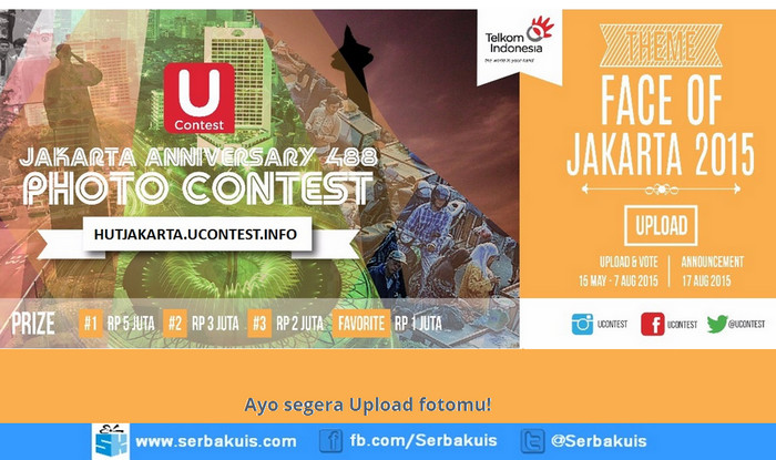 Kontes Foto Face Of Jakarta 2015 Berhadiah Uang Total 11 Juta Kontes Foto Face Of Jakarta 2015 Berhadiah Uang Total 11 Juta