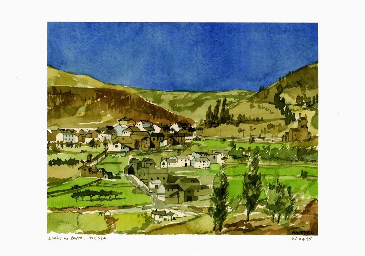 pacoAndeyro Artista LINÁS DE BROTO, HUESCA.