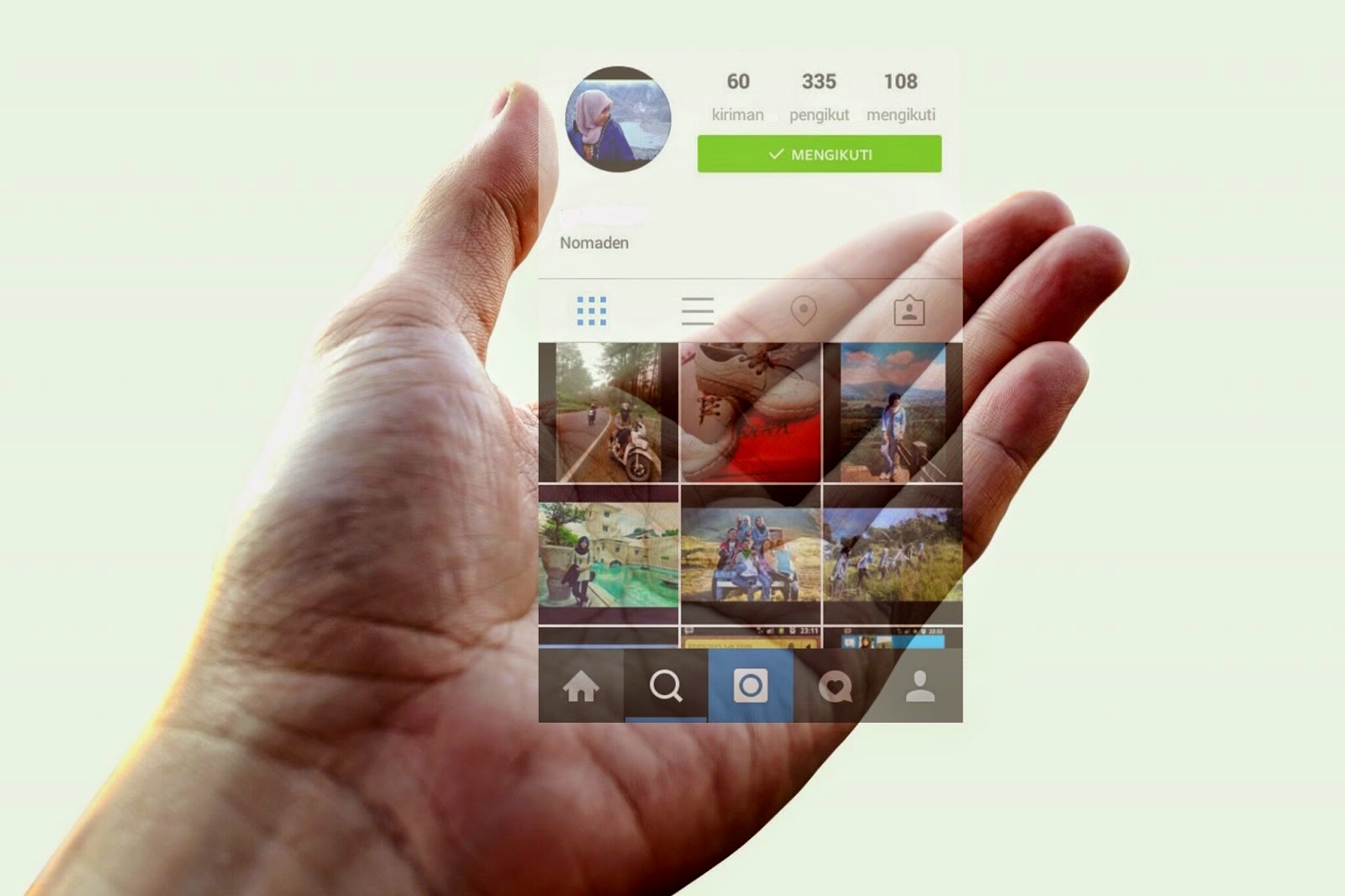Caranya Bikin Instagram in Hand Mudah dan Cepat