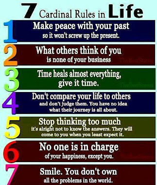 7 CARDINAL RULES IN LIFE