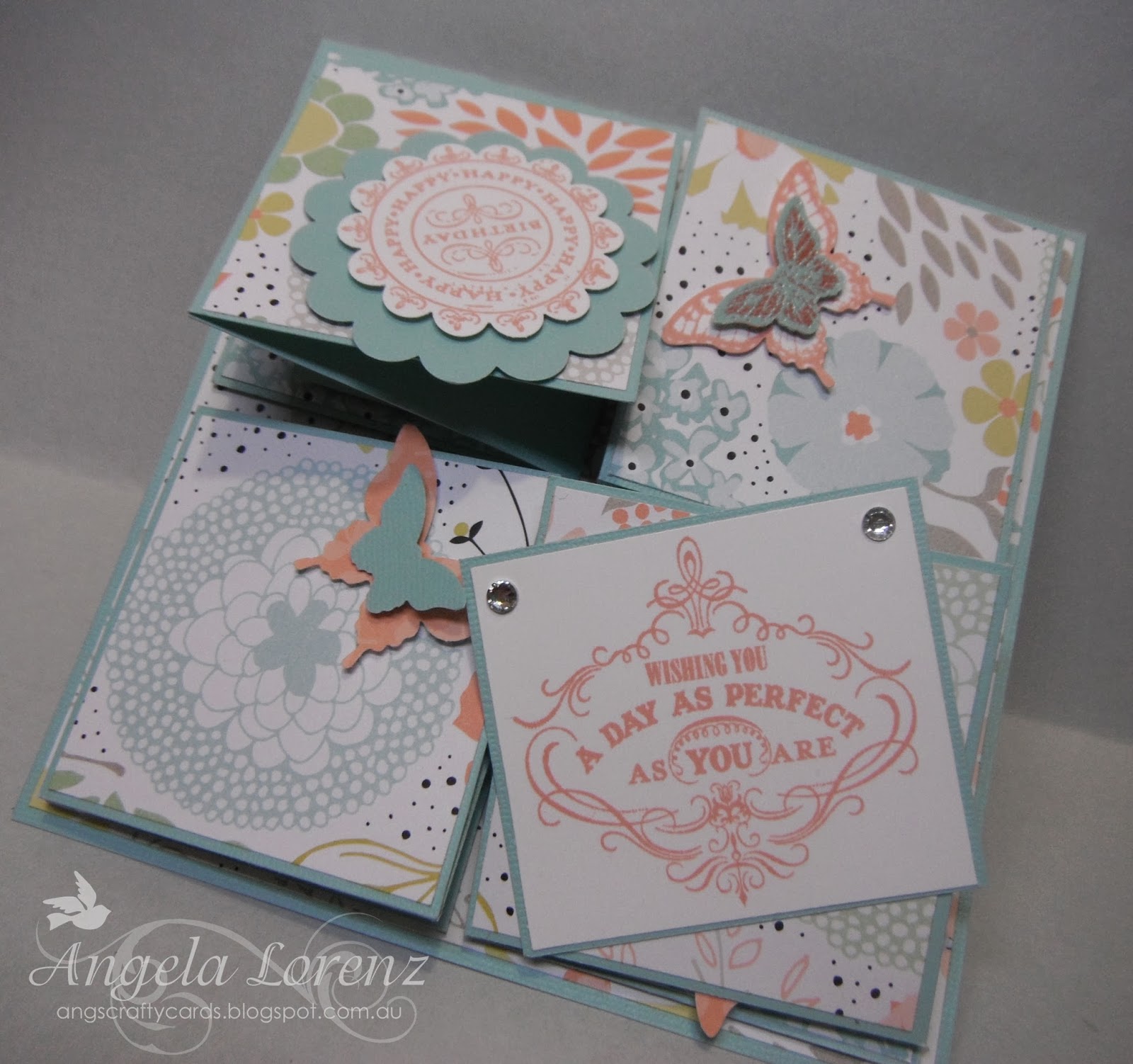 Angela Lorenz Quad Easel Card